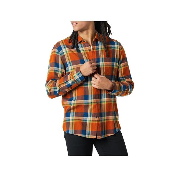 Amazon‎ Essentials Men's Long-Sleeve Flannel Shirt - Picture 1 of 3